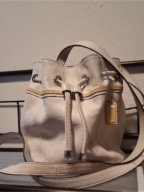 COACH AUDREY LEATHER DRAWSTRING CROSSBODY #45394